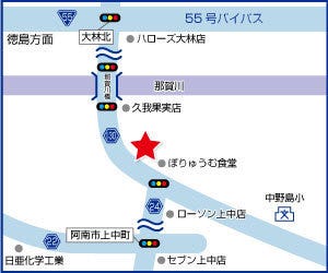ハウスドゥ！徳島阿南店の周辺地図