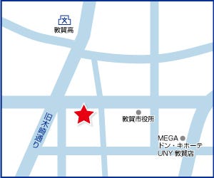 ハウスドゥ  敦賀の周辺地図