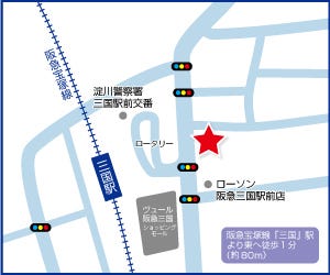 ハウスドゥ  新大阪北の地図