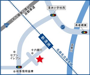 ハウスドゥ  清須の周辺地図