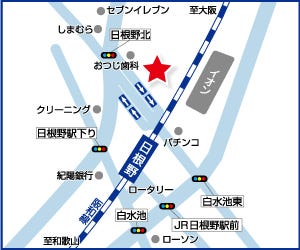 ハウスドゥ！泉佐野日根野店の周辺地図