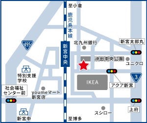 ハウスドゥ！新宮中央駅前店の地図