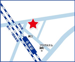ハウスドゥ  家・不動産買取専門店  中浦和駅前の周辺地図