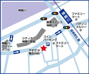 ハウスドゥ！淀川北店の周辺地図