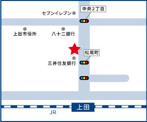 ハウスドゥ！上田駅前店の周辺地図