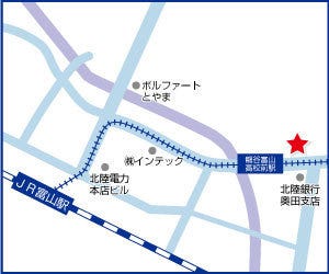 ハウスドゥ  富山駅北の周辺地図