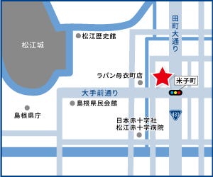 ハウスドゥ  松江橋北の周辺地図