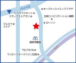 ハウスドゥ  日田の周辺地図