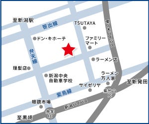 ハウスドゥ  新潟駅南の周辺地図