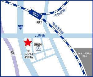 ハウスドゥ  熱田区金山駅南口の周辺地図