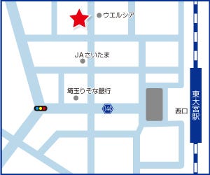 ハウスドゥ  東大宮駅西口の周辺地図