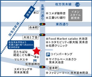 ハウスドゥ  阪急茨木市駅南の周辺地図