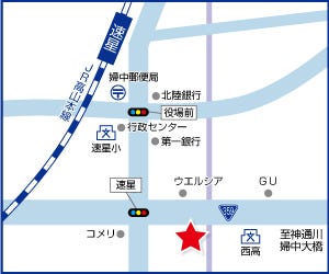 ハウスドゥ  家・不動産買取専門店  富山西の周辺地図