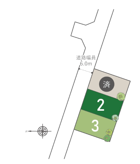 分譲区画マップ