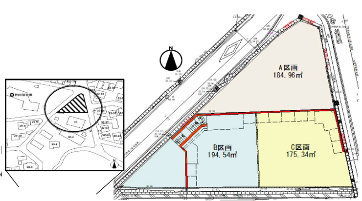 分譲区画マップ