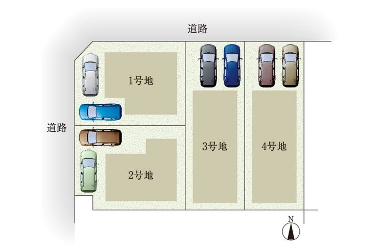 分譲区画マップ