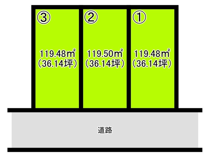 分譲区画マップ