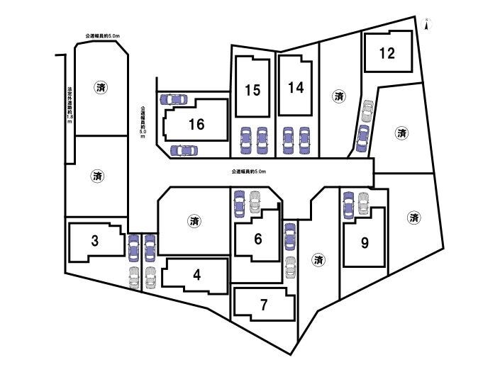 分譲区画マップ