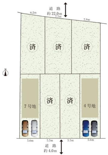 分譲区画マップ