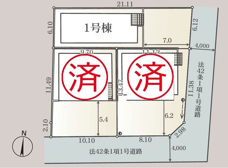 分譲区画マップ