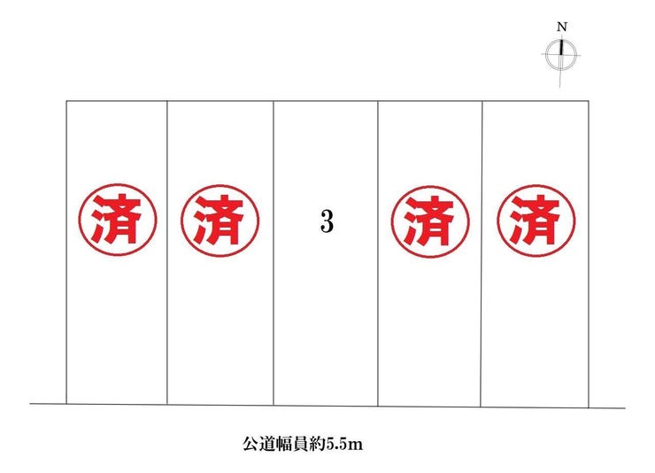 分譲区画マップ