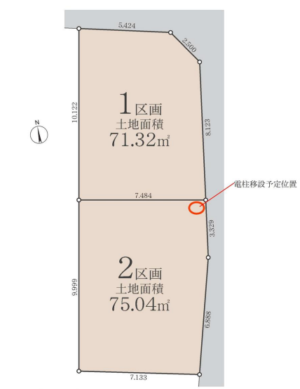 分譲区画マップ