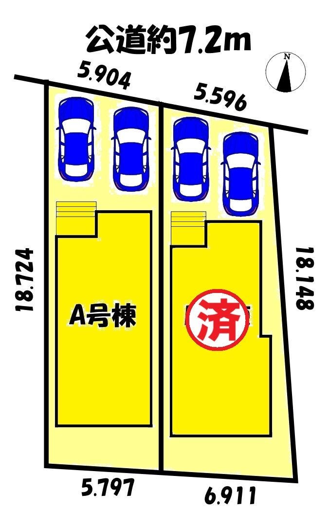 分譲区画マップ