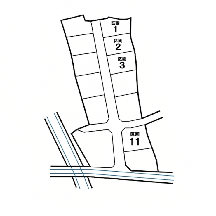 分譲区画マップ