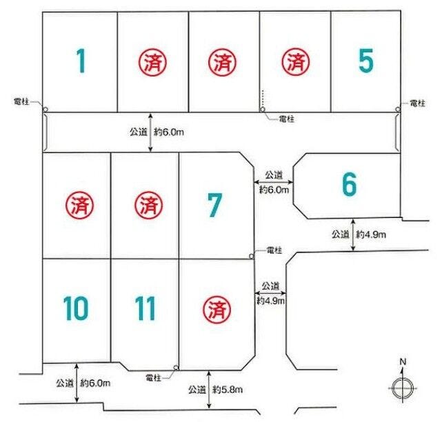 分譲区画マップ