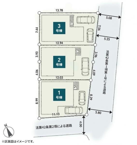 分譲区画マップ