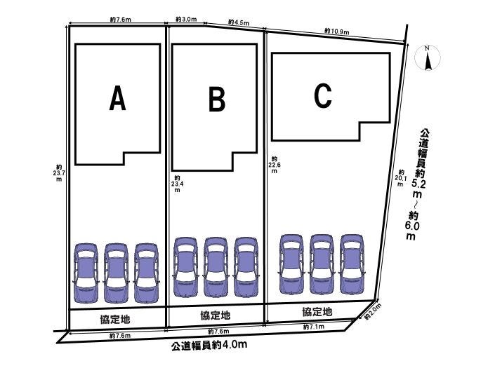 分譲区画マップ