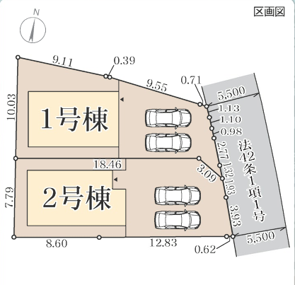 分譲区画マップ