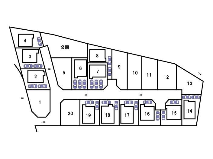 分譲区画マップ