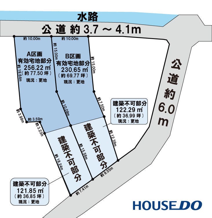 分譲区画マップ