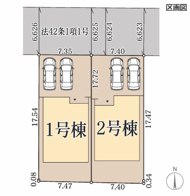 分譲区画マップ
