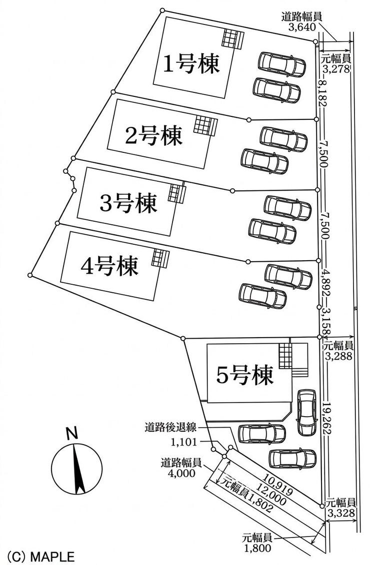 分譲区画マップ