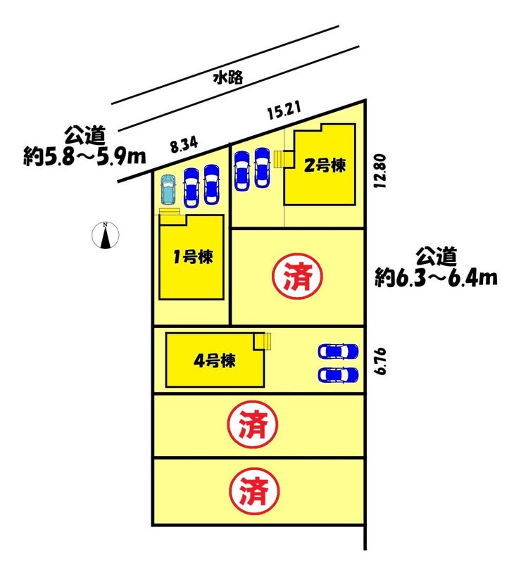 分譲区画マップ