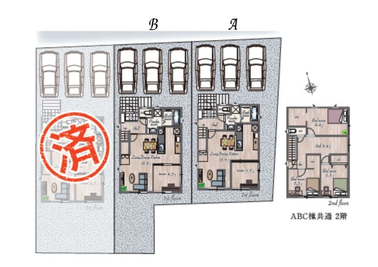 分譲区画マップ