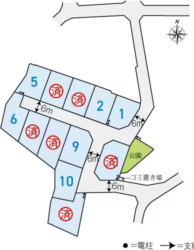 分譲区画マップ