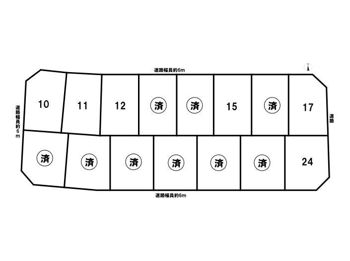 分譲区画マップ