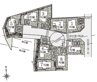 分譲区画マップ