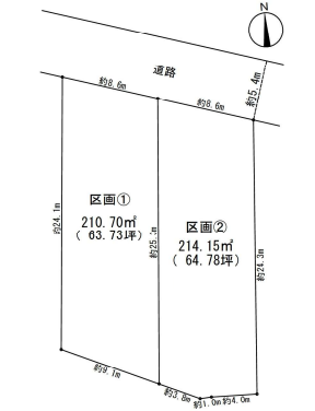 分譲区画マップ