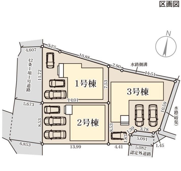分譲区画マップ