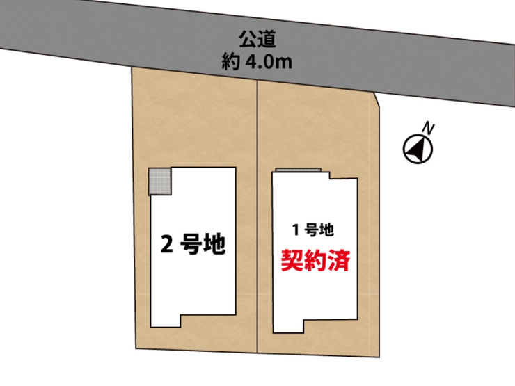 分譲区画マップ