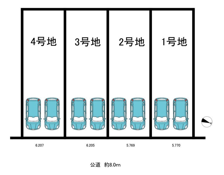 分譲区画マップ