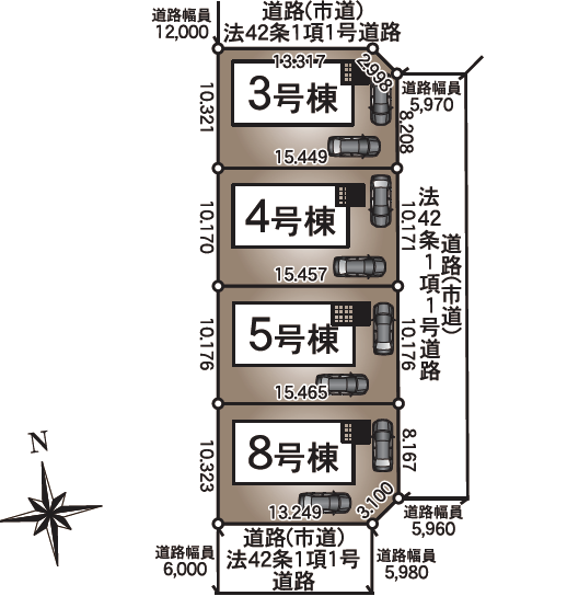 分譲区画マップ