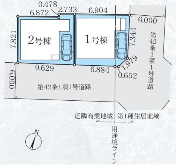 分譲区画マップ