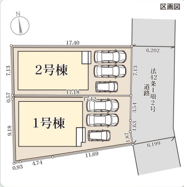 分譲区画マップ
