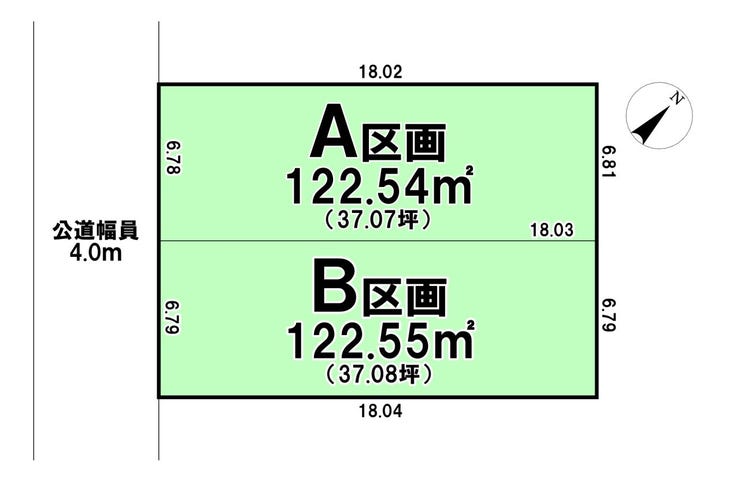 分譲区画マップ