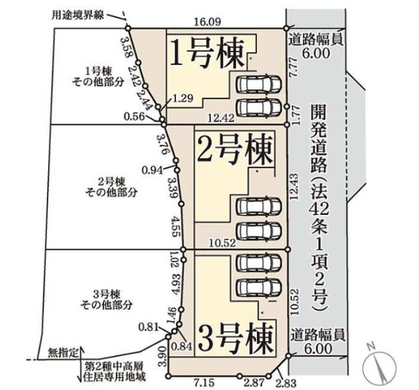 分譲区画マップ